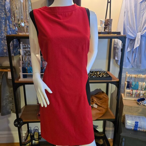 Bianca Nygard  Red Shift Dress size 14 - Picture 4 of 11